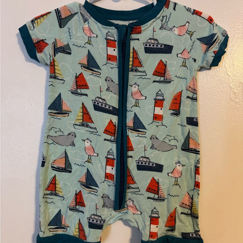 Little Sleepies HTF Set Sail Shorty